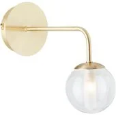 Brilliant Gitse 99906/18 goud kleurige badkamer wandlamp