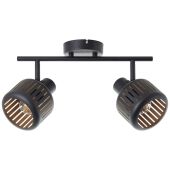 Brilliant Tyas 99942/86 zwart met goudkleurige spot