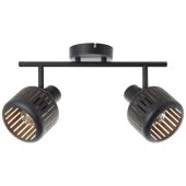 Brilliant Tyas 99942/86 zwart met goudkleurige spot