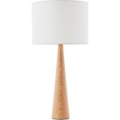 Tafellamp Kirou hout 51cm