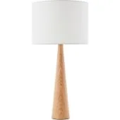 Tafellamp Kirou hout 51cm