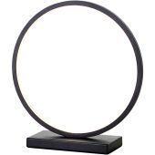 Brilliant Chaumont G94706/76 zwarte ronde tafellamp