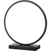 Brilliant Chaumont G94706/76 zwarte ronde tafellamp