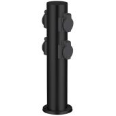 Buitenstopcontact Dody zwart 40cm