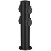 Buitenstopcontact Dody zwart 40cm