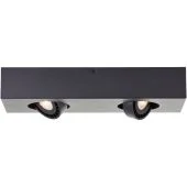 Brilliant Doro G99721/76 zwarte dubbele spot
