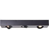 Brilliant Doro G99722/76 zwarte kantelbare spot