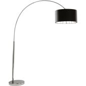 Searchlight Giant Arc EU1013CC chromen booglamp met zwarte kap