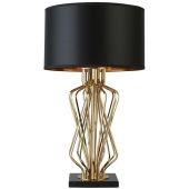 Searchlight Ethan EU4110GO goudkleurige tafellamp