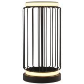 Searchlight Circolo EU54210-1BK zwarte tafellamp