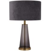Searchlight Verona EU60141SM fluwelen tafellamp