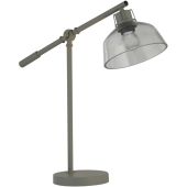 Tafellamp Canterbury grijs 56cm