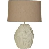 Searchlight Adelaide EU61520CR creme resin tafellamp
