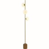 Searchlight Pebble EU94040-3GO goudkleurige vloerlamp