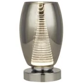 Searchlight Cyclone EU97293-1SM rookglazen tafellamp