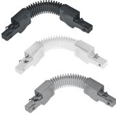 Railsysteem flexconnector zw/wi/st