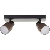 Brilliant Cadiz G01413/76 zwart met koffiebruine spot
