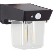 Solarlamp Parson zwart 12cm
