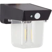 Solarlamp Parson zwart 12cm