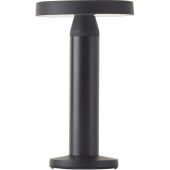 Brilliant Magua G40440/06 zwarte tafellamp met zonnepaneel