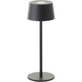 Brilliant Jona G40900/06 zwarte tafellamp met accu