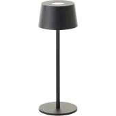 Brilliant Jona G40900/06 zwarte tafellamp met accu