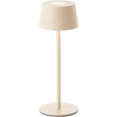 Brilliant Jona G40900/09 beige tafellamp op accu