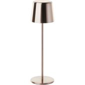 Brilliant Xaana G40939/29 koper kleurige buitenlamp met accu