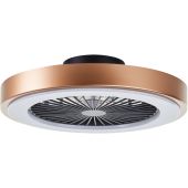 Plafondventilator Slimline goud 49cm