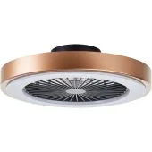 Plafondventilator Slimline goud 49cm