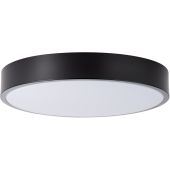 Brilliant Slimline G80569A76 zwarte plafonniere