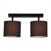 Brilliant Sandra G85029/06 plafondlamp zwart