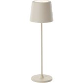 Brilliant Kaami G90939/09 beige usb oplaadbare tafellamp voor buiten