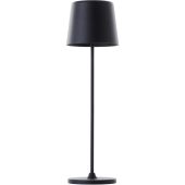 Brilliant Kaami G90939/76 zwarte USB oplaadbare terraslamp