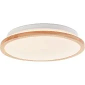 Plafonniere Farica starry hout 30cm