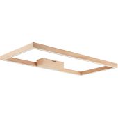 Plafondlamp Delgrosso eik 83cm