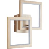 Brilliant Gwyn G99287/54 goudkleurige wandlamp