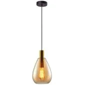 Freelight Dorato H2001A amber glazen hanglamp