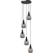 Freelight Dorato H2055SK rookglazen hanglamp