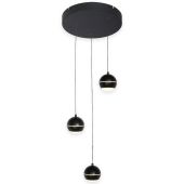 Freelight Bilia H4833Z zwarte hanglamp
