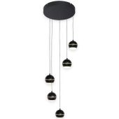 Hanglamp Bilia zwart 40cm