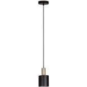Freelight Trofeo H5001BG zwart met goud kleurige hanglamp