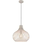 Freelight Aglio H7842C creme kleurige hanglamp van dunne metaal draden