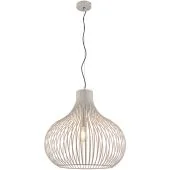 Freelight Aglio H7844C creme kleurige hanglamp van dunne reepjes metaal