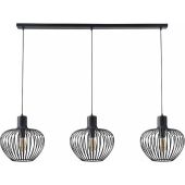 Freelight Arraffone H8303Z zwart metalen hanglamp