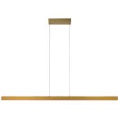 Freelight Traiano H1461B messing kleurige 140cm lange hanglamp