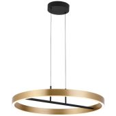 Freelight Livello H1940Z zwarte ringvormige hanglamp