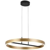 Freelight Livello H1940Z zwarte ringvormige hanglamp