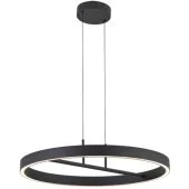 Freelight Livello H1960Z zwarte ringvormige hanglamp