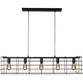 Hanglamp Squalo zwart 120cm